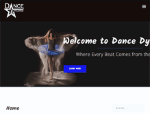 Tablet Screenshot of dancedynamicsnj.com